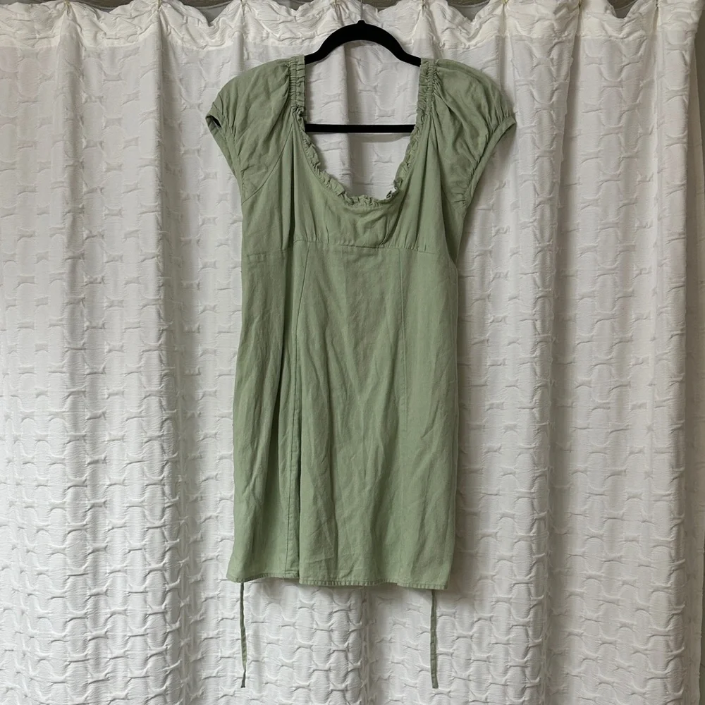 Free People Cottagecore Green Dress - Picture 3 of 5